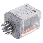 Releco PCB Mount Power Relay, 24V ac/dc Coil, 10A Switching Current, 3PDT