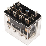 Omron Plug In Power Relay, 100 → 110V ac Coil, 10A Switching Current, 4PDT