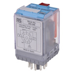Releco PCB Mount Power Relay, 24V ac Coil, 30A Switching Current, DPDT