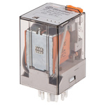 Finder Plug In Power Relay, 12V ac Coil, 10A Switching Current, 3PDT