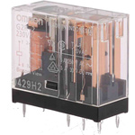 Omron PCB Mount Power Relay, 230V ac Coil, 5A Switching Current, DPDT