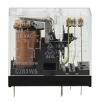 Omron PCB Mount Power Relay, 230V ac Coil, 10A Switching Current, SPDT