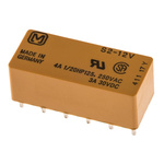 Panasonic PCB Mount Power Relay, 12V dc Coil, 4A Switching Current, DPDT