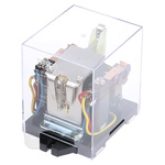 Omron Plug In Latching Power Relay, 24V ac Coil, 5A Switching Current, DPDT