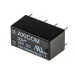 TE Connectivity PCB Mount Power Relay, 24V dc Coil, 3A Switching Current, DPDT