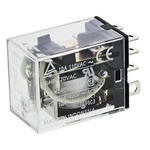 Omron PCB Mount Power Relay, 48V dc Coil, 10A Switching Current, DPDT