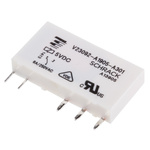 TE Connectivity PCB Mount Power Relay, 5V dc Coil, 6A Switching Current, SPDT