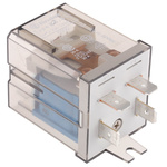 Finder Flange Mount Power Relay, 12V dc Coil, 30A Switching Current, SPST