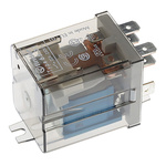Finder Flange Mount Power Relay, 12V dc Coil, 20A Switching Current, SPDT