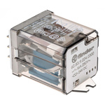 Finder Flange Mount Power Relay, 24V dc Coil, 16A Switching Current, 3P-NO