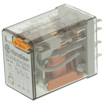 Finder Plug In Power Relay, 24V ac Coil, 10A Switching Current, 3PDT