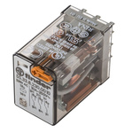 Finder Plug In Power Relay, 230V ac Coil, 10A Switching Current, 3PDT