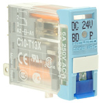 Releco PCB Mount Power Relay, 24V dc Coil, 6A Switching Current, SPDT