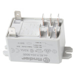 Finder Flange Mount Power Relay, 24V dc Coil, 30A Switching Current, DPDT