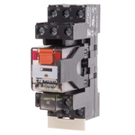 TE Connectivity DIN Rail Power Relay, 230V ac Coil, 10A Switching Current, 3PDT