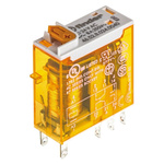 Finder Plug In Power Relay, 24V ac Coil, 8A Switching Current, DPDT