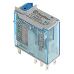 Finder PCB Mount Power Relay, 12V dc Coil, 8A Switching Current, DPDT