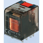 TE Connectivity PCB Mount Power Relay, 115V ac Coil, 6A Switching Current, 4PDT