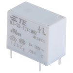 TE Connectivity PCB Mount Power Relay, 24V dc Coil, 8A Switching Current, SPST