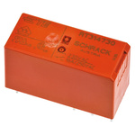 TE Connectivity PCB Mount Power Relay, 230V ac Coil, 16A Switching Current, SPDT