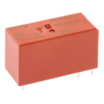 TE Connectivity PCB Mount Power Relay, 12V dc Coil, 16A Switching Current, SPST