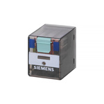 Siemens Plug In Power Relay, 24V dc Coil, 8A Switching Current, DPDT