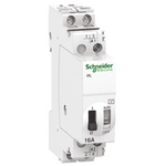 Schneider Electric DIN Rail Power Relay, 24 V dc, 48V ac Coil, 16A Switching Current, DPST