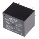 TE Connectivity PCB Mount Power Relay, 24V dc Coil, 10A Switching Current, SPDT