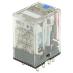 Omron Plug In Power Relay, 24V dc Coil, 5A Switching Current, 4PDT