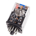 Omron Plug In Power Relay, 48V dc Coil, 10A Switching Current, 3PDT
