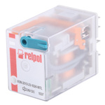 Relpol Plug In Power Relay, 24V dc Coil, 10A Switching Current, 3PDT