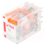 Relpol Plug In Power Relay, 230V ac Coil, 12A Switching Current, DPDT