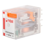 Relpol Plug In Power Relay, 230V ac Coil, 10A Switching Current, 3PDT
