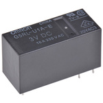 Omron PCB Mount Latching Power Relay, 3V dc Coil, 16A Switching Current, SPST