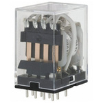 Omron PCB Mount Power Relay, 24V ac Coil, 3A Switching Current, 4PDT