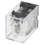 Omron Plug In Power Relay, 12V ac Coil, 10A Switching Current, DPDT