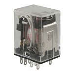 Honeywell Plug In Power Relay, 220V ac Coil, 3A Switching Current, 4PDT