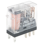 Schneider Electric Plug In Power Relay, 24V dc Coil, 5A Switching Current, DPDT