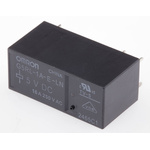 Omron PCB Mount Power Relay, 5V dc Coil, 16A Switching Current, SPST