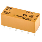 Panasonic PCB Mount Power Relay, 24V dc Coil, 4A Switching Current, 4PST-NO
