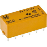 Panasonic PCB Mount Latching Power Relay, 12V dc Coil, 3A Switching Current, 4PST-NO