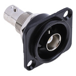 RS PRO 50Ω Straight Panel Mount BNC Connector, jack