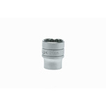 Teng Tools 24mm Socket With 1/2 in Drive , Length 40 mm