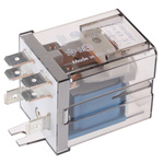 Finder Flange Mount Power Relay, 24V dc Coil, 20A Switching Current, SPDT