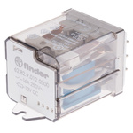 Finder Flange Mount Power Relay, 12V dc Coil, 16A Switching Current, DPST