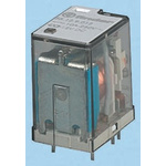 Finder PCB Mount Power Relay, 12V dc Coil, 10A Switching Current, 3PDT