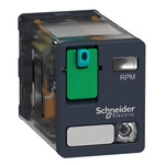 Schneider Electric Power Relay, 24V dc Coil, DPDT