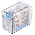 Finder Plug In Power Relay, 12V dc Coil, 10A Switching Current, 3PDT