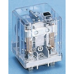 Finder Plug In Power Relay, 24V ac Coil, 16A Switching Current, DPDT