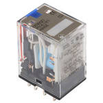 Omron Plug In Power Relay, 48V dc Coil, 5A Switching Current, 4PDT